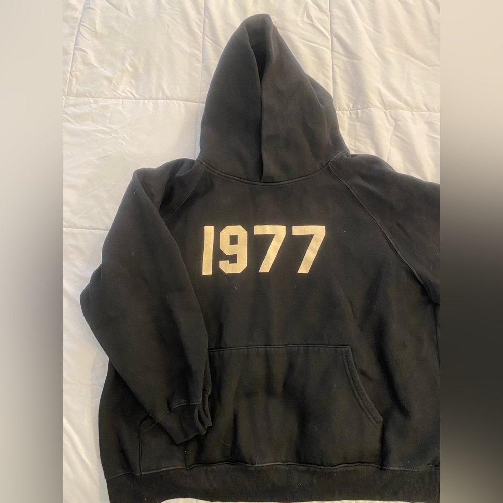 Essentials Black Hoodie